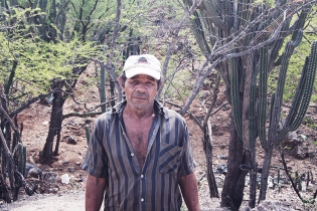 Joaquín López, capitán del equipo que siembra y cosecha cocuy